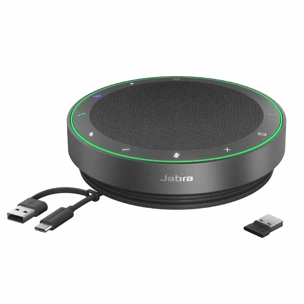 Jabra Speak2 75 конферентен говорител, Bluetooth, MS, Link 380a, черен